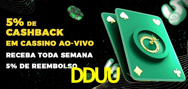 Promoções do cassino ao Vivo DDUU